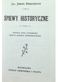Śpiewy historyczne reprint z 1897 r MIniatura