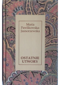 Ostatnie utwory