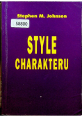 Style charakteru