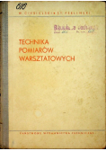 Technika pomiarów warsztatowych