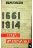 Prasa warszawska 1661 1914