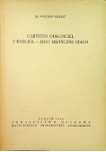 Chrystus Odkupiciel I Kościół- jego mistyczne ciało