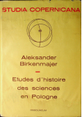 Etudes d histoire des sciences en Pologne