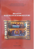 Biuletyn kościelnych dóbr kultury nr 1