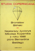 Najstarszy życiorys Mikołaja Kopernika z roku 1588 pióra Bernardina Baldiego