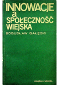 Innowacje a społeczność wiejska