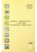 Wiedza przekonania o HIV AIDS w społeczeństwie polskim Zachowania seksualne