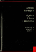 Algebra liniowa i geometria