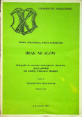 Brak mi słów