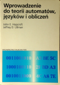 Wprowadzenie do teorii automatów języków i obliczeń