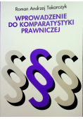 Wprowadzenie do komparatystyki prawniczej