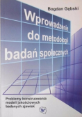 Wprowadzenie do metodologii badań społecznych