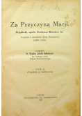Za Przyczyną Marji Tom II 1927 r