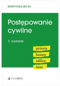 Postępowanie cywilne 3 wydanie