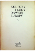 Kultury i ludy dawnej Europy Mapy