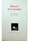 Histoire de la musique I