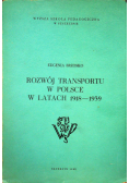 Rozwój transportu w Polsce w latach 1918 - 1939