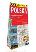 Plastic map Polska 1:700 000 mapa samochodowa