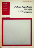 Polska Jugosławia 1934 1939 Z dziejów stosunków politycznych