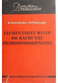 Elementarny wstęp do rachunku