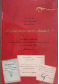 Wysoki Sejm raczy uchwalić