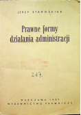 Prawne formy działania administracji