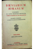 Breviarium Romanum tomus prior
