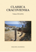 Classica cracoviensia volume XXI 2018