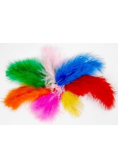 Piórka 10g 5-12cm różnokolorowe