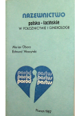 Nazewnictwo polsko - łacińskie w położnictwie i ginekologii