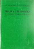 Prawa człowieka w nauczaniu społecznym kościoła