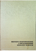 Metody statystyczne i obliczeniowe analizy danych