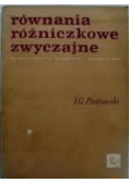 Równania różniczkowe zwyczajne