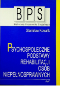 Psychospołeczne Podstawy Rehabilitacji Osób Niepełnosprawnych