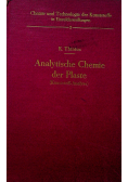 Analytische Chemie der Plaste