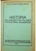 Historia filumenistyki polskiej