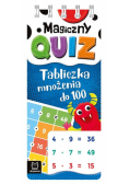 Magiczny quiz. Tabliczka mnożenia do 100. Spirala