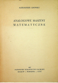 Analogowe maszyny matematyczne
