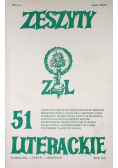 Zeszyty literackie 51