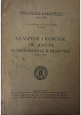 Klasztor i kościół św Józefa SS Bernardynek w Krakowie 1947 r.