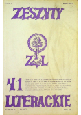 Zeszyty 41 literackie
