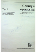 Chirurgia operacyjna Tom II