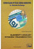Elementy analizy rynków finansowych