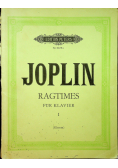 Ragtimes fur klavier tom I