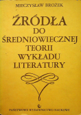 Źródła do średniowiecznej teorii wykładu literatury