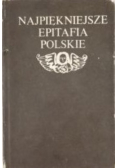 Najpiękniejsze epitafia polskie Miniatura