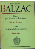 Dom pod kotem z rakietą Bal w Sceaux Listy dwóch młodych mężatek Sakiewka