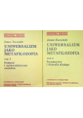 Uniwersalizm jako Metafilozofia Tom 1 i 2