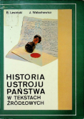 Historia ustroju państwa w tekstach źródłowych