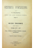 Historya powszechna Tom V 1883r